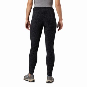 Columbia Glacial™ Skinna Printed Legging Byxor Dam Svarta (QNWTY5816)